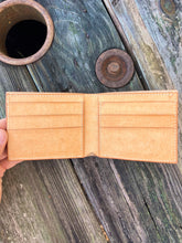 Load image into Gallery viewer, Natural Floral X Basket Weave Bifold