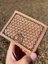 Load image into Gallery viewer, Natural Floral X Basket Stamp Bifold