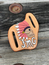 Load image into Gallery viewer, Custom Folding Pocketknife Sheath (DEPOSIT ONLY)