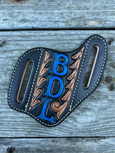 Load image into Gallery viewer, Custom Folding Pocketknife Sheath (DEPOSIT ONLY)