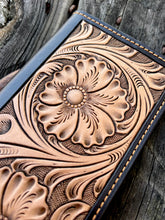 Load image into Gallery viewer, Floral X Geometric Roper Wallet