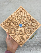 Load image into Gallery viewer, Custom Graduation Cap Topper (DEPOSIT ONLY)