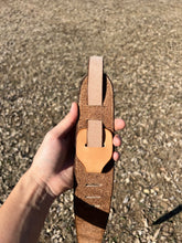 Load image into Gallery viewer, Floral X Basket Stamp Guitar Strap