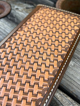 Load image into Gallery viewer, Basket Stamped Roper Wallet