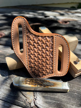 Load image into Gallery viewer, Custom Folding Pocketknife Sheath (DEPOSIT ONLY)