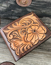 Load image into Gallery viewer, Floral X Basket Stamp Bifold