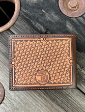 Load image into Gallery viewer, Floral X Basket Stamp Bifold