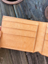 Load image into Gallery viewer, Natural Floral X Basket Weave Bifold