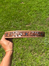 Load image into Gallery viewer, Floral Filigree Belt