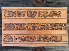 Load image into Gallery viewer, 15 Different Flowers & Leaves for Leather Carving DIGITAL (Printable Pattern)