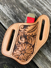 Load image into Gallery viewer, Floral Knife Sheath X Case Trapper
