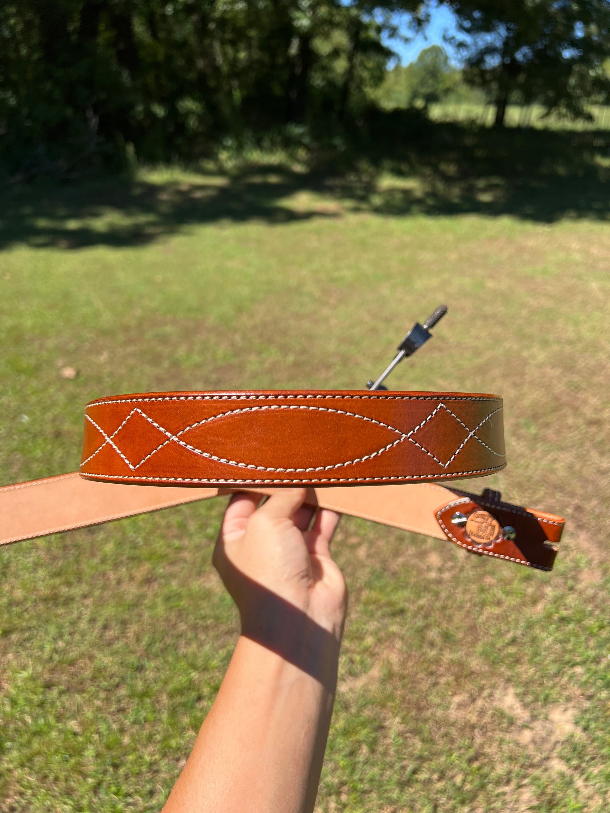 Floral X Gunslinger Combo Belt – Girty Leather Co.