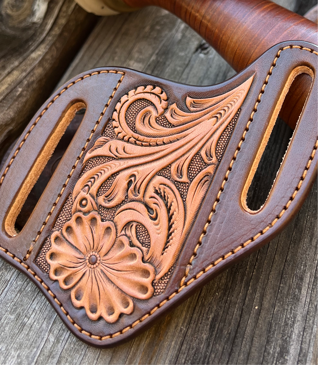 Custom Folding Pocketknife Sheath (DEPOSIT ONLY)