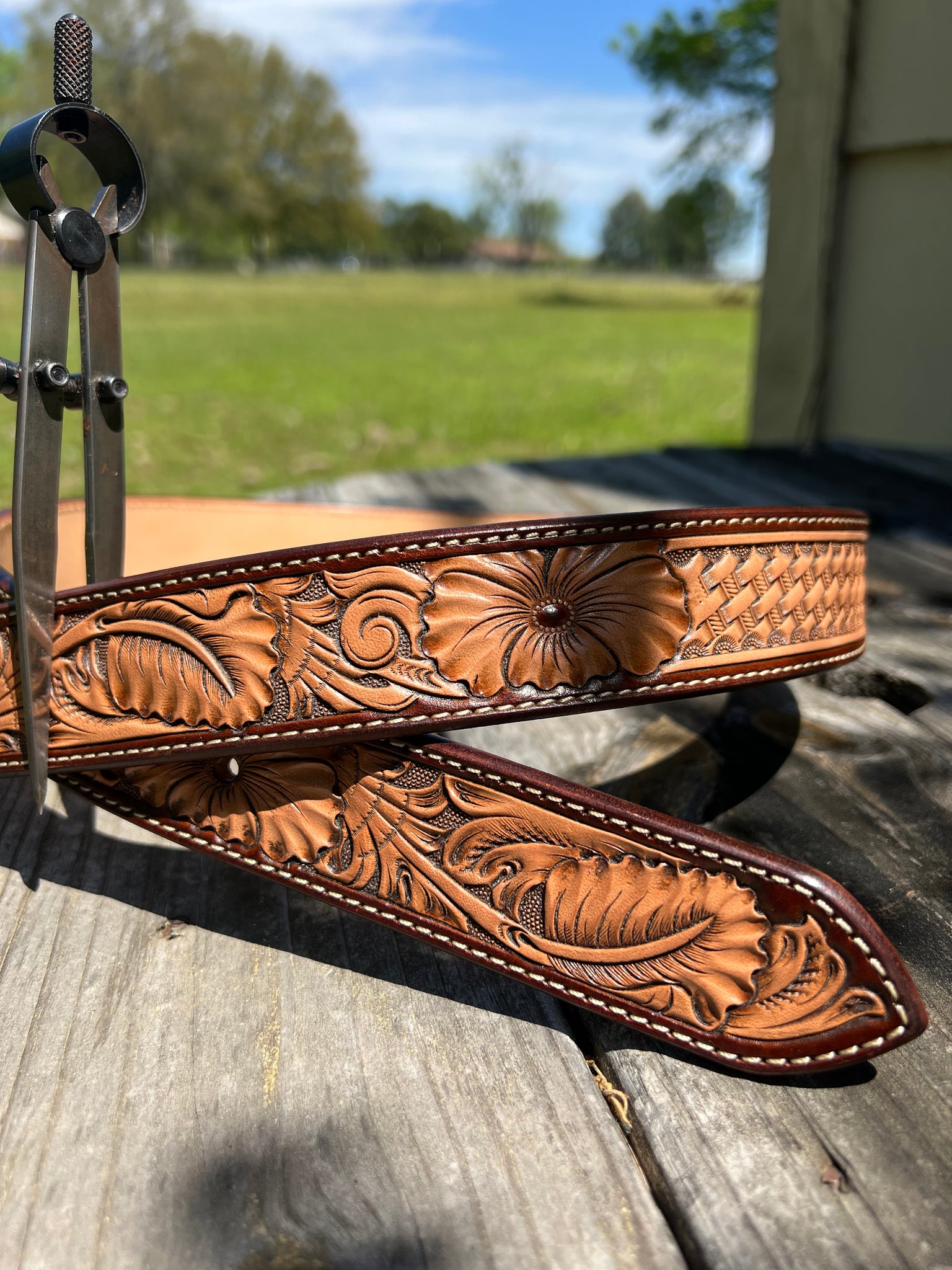 floral-belt-patterns-1-digital-printable-patterns-for-1-5-wide-belt-girty-leather-co for Free Printable Leather Tooling Patterns Floral Belt Patterns #1 DIGITAL (Printable Patterns for 1.5” Wide Belt – Girty Leather Co. for Free Printable Leather Tooling Patterns