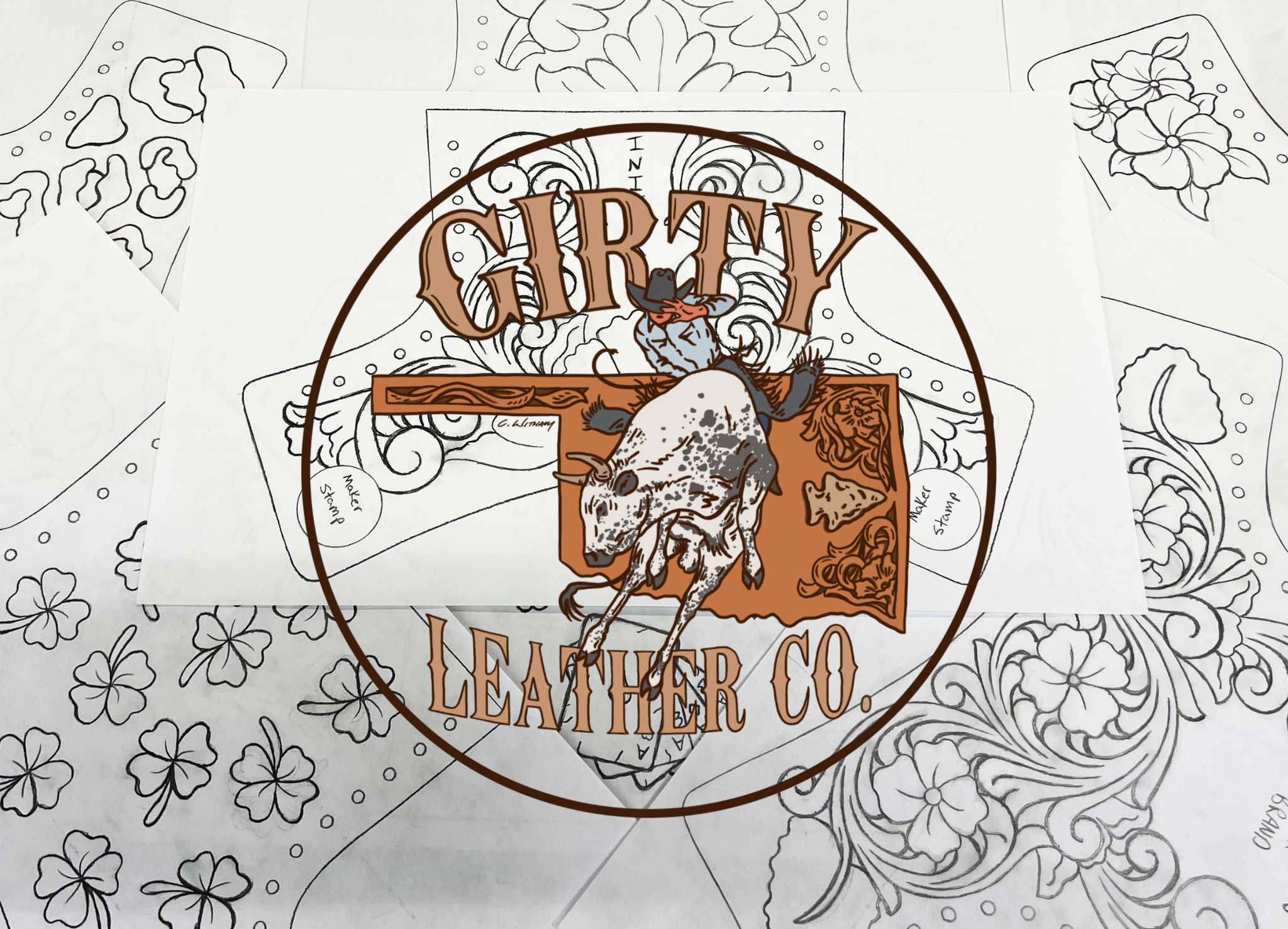 Putter Cover PATTERN PACK - Blade Style - DIGITAL – Girty Leather Co.