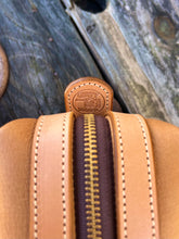 Load image into Gallery viewer, Tan Travel Kit/ Makeup Bag
